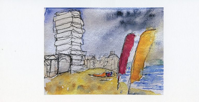 'Bayside Flags' by Julie Edwards